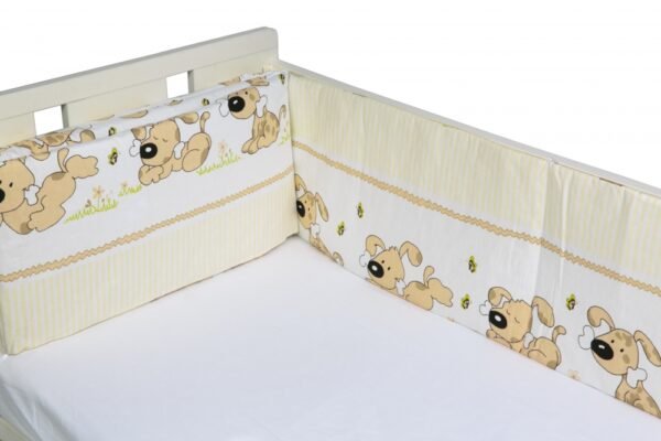 Aparatori laterale pentru pat Puppy Beige