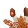 Balansoar din plus pentru copii Giraffe cu sunete 1