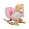 Balansoar pentru copii Bear Pink cu sunete 2