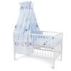 Baldachin bumbac mic Catelus albastru 2