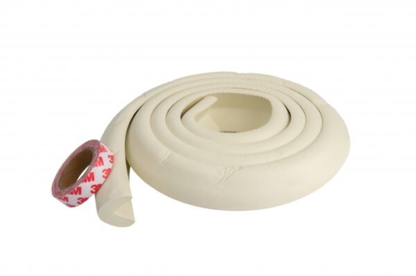 Banda protectie groasa pentru muchii si margini 3.5x1.2x200 cm Alb Fildes