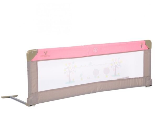 Bariera de protectie pentru pat Bed Rail Cangaroo Pink