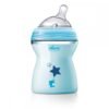 Biberon Chicco Natural Feeling bleu 250ml t.s. 2luni 0BPA 1