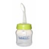 Biberon din silicon 120 ml cu lingurita BebeduE 80168 1 1