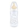 Biberon sticla cu tetina latex NUK 240 ml mix 1