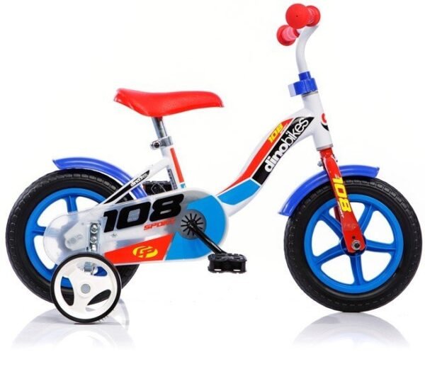 Bicicleta 108 Fl Cu Maner Pentru Parinti Dino Bikes