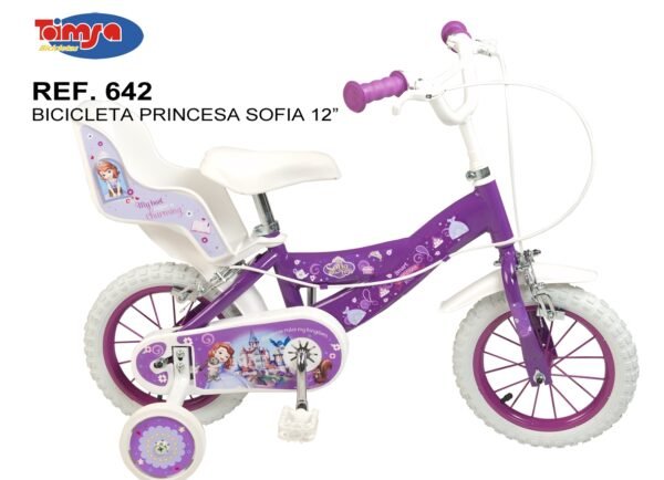 Bicicleta 12 Sofia The First