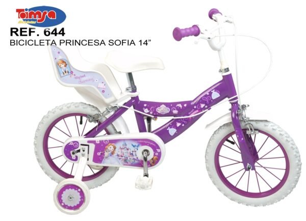 Bicicleta 14 Sofia The First