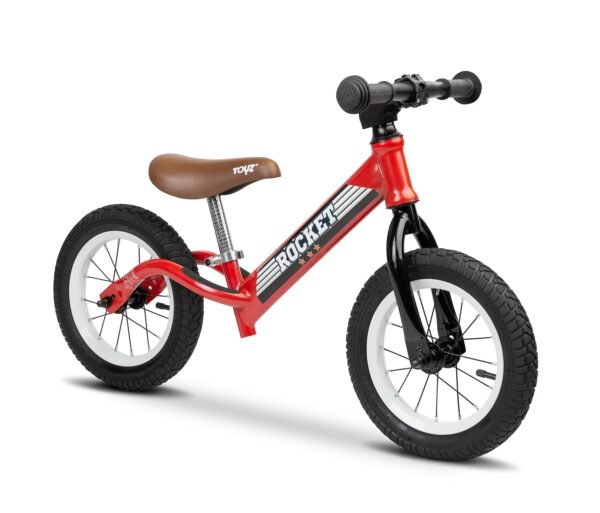 Bicicleta fara pedale toyz rocket red