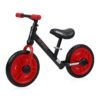 Bicicleta fara pedale unisex 11 inch Lorelli Energy 2020 negru si rosu cu roti ajutatoare 1