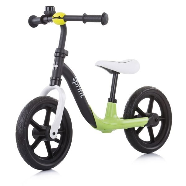 Bicicleta fara pedale unisex 12 inch Chipolino Sprint Verde