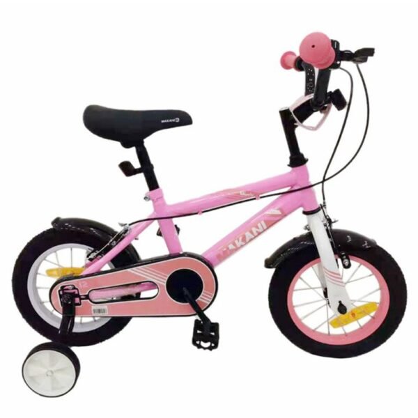 Bicicleta pentru fete 16 inch Kikka Makani Windy Roz cu roti ajutatoare