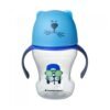 Cana de tranzitie cu cioc moale Tommee Tippee 260 ml blue 6 luni 1