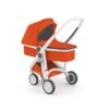 Carucior 2 in 1 100 Ecologic White Orange 1