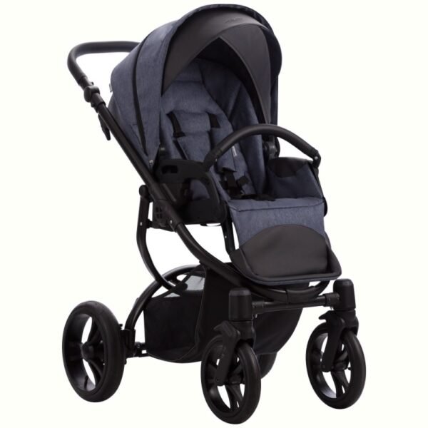 Carucior 2 in 1 Bebetto New Holland 02 cadru negru sau gri