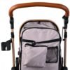 Carucior 2 in 1 cu suspensii Gala Leather Dark Grey 10