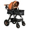 Carucior 2 in 1 reversibil S 18 BUF BOOF Brown 0 36 luni 6