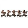 Carucior 2 in 1 reversibil X2 Chocolate Gold 0 36 luni BUF BOOF 10