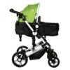 Carucior 2 in 1 reversibil X2 Green 0 36 luni BUF BOOF 12