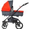 Carucior 2 in 1 transformabil Arrow Switch Red 5