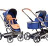 Carucior 2 in 1 transformabil cu suspensii Divaina True Blue 5