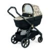 Carucior 3 in 1 Peg Perego Book Primoviaggio SL 0 22 kg Graphic Gold Negru Bej 1