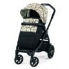 Carucior 3 in 1 Peg Perego Book Primoviaggio SL 0 22 kg Graphic Gold Negru Bej 4
