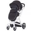 Carucior Chipolino Electra 3 in 1 negru cu cadru alb 1