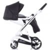 Carucior Chipolino Electra 3 in 1 negru cu cadru alb 14