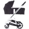 Carucior Chipolino Electra 3 in 1 negru cu cadru alb 16