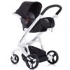 Carucior Chipolino Electra 3 in 1 negru cu cadru alb 8