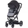 Carucior Chipolino Electra 3 in 1 negru cu cadru negru 1