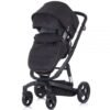 Carucior Chipolino Electra 3 in 1 negru cu cadru negru 2