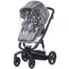 Carucior Chipolino Electra 3 in 1 negru cu cadru negru 3