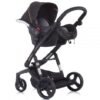 Carucior Chipolino Electra 3 in 1 negru cu cadru negru 7