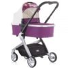 Carucior Chipolino Emotion 3 in 1 white flowers 2