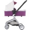 Carucior Chipolino Emotion 3 in 1 white flowers 7