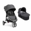 Carucior City Mini 3 Charcoal Denim sistem 2 in 1 5