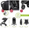 Carucior City Mini GT 3 Charcoal Denim 2
