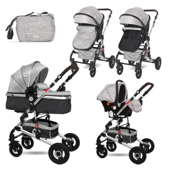 Carucior alba set premium opaline grey