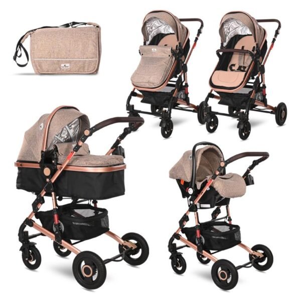 Carucior alba set premium pearl beige