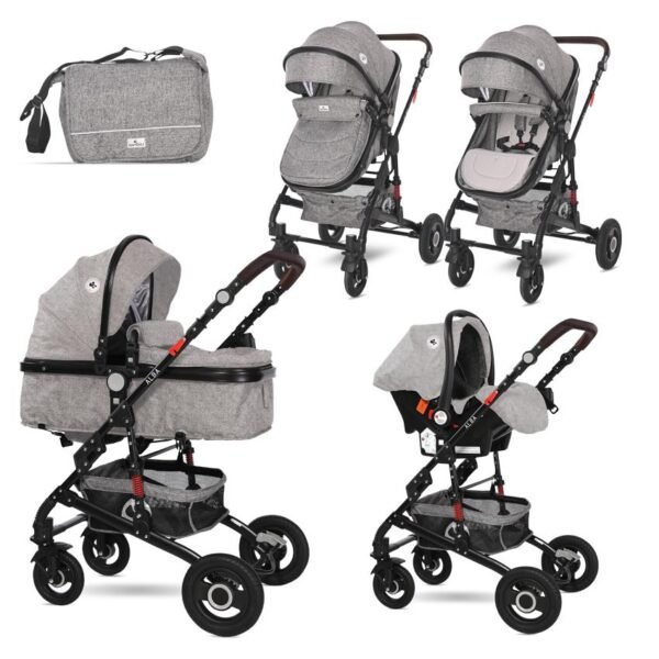 Carucior alba set premium steel grey