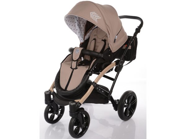 Carucior copii 2 in 1 cu landou Knorr Baby Volkswagen Polo Cappuccino