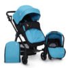Carucior copii transformabil Cangaroo Hammer Blue 1