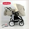 Carucior multifunctional pentru gemeni Adbor DUO Stars D01 9