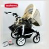 Carucior multifunctional pentru gemeni Adbor DUO Stars D06 6