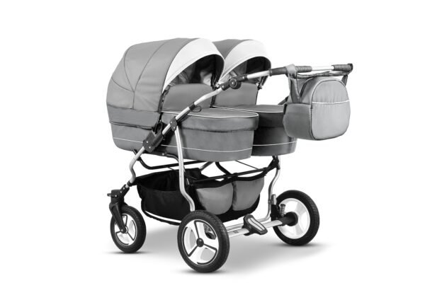 Carucior pentru gemeni mikado twin t 09 3 in 1 4