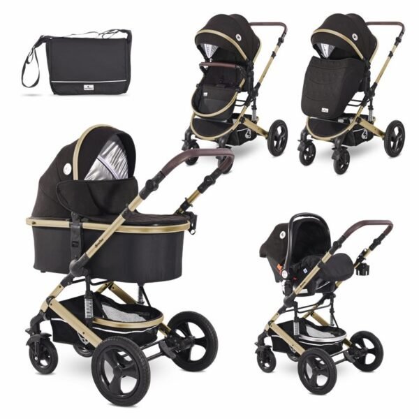 Carucior set 3 in 1 boston black stars
