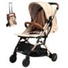 Carucior sport usor S 16 BUF BOOF Sand 0 36 luni 180 grade inclinare deplasabil ca troler in varianta pliata 4