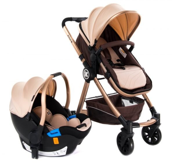 Carucior transformabil 3 in 1 Allure Beige